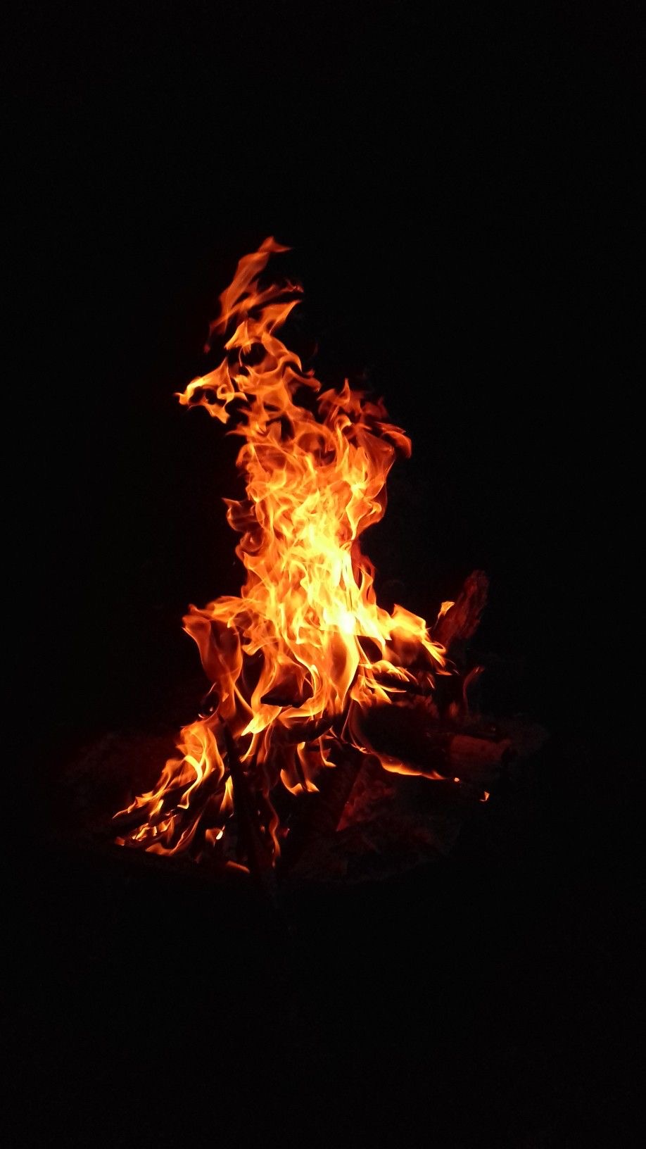 Feu sacré cérémoniel